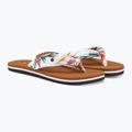 Women's O'Neill Ditsy Sun Bloom weiß tropische Blume Flip Flops 4
