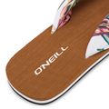 Women's O'Neill Ditsy Sun Bloom weiß tropische Blume Flip Flops 8