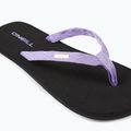 Damen O'Neill Ditsy Jacquard Bloom Flip Flops lila Rose 11