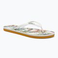 Damen O'Neill Profile Graphic weiß tropische Blume Flip Flops