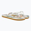 Damen O'Neill Profile Graphic weiß tropische Blume Flip Flops 3
