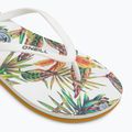 Damen O'Neill Profile Graphic weiß tropische Blume Flip Flops 7
