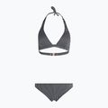 Zweiteiliger Damen-Badeanzug O'Neill Marga Cruz Bikini schwarz einfach gestreift
