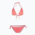 Damen Badeanzug zweiteilig O'Neill Capri Bondey Bikini rot einfach gestreift