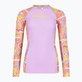 Damen Badeshirt O'Neill Anglet Skin gelbes Halstuch Druck