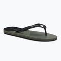 Herren O'Neill Profile Color Block tief Flechten grün Flip Flops