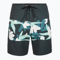 Herren O'Neill Hyperfreak Camorro 17'' grau Kunst Blume schwimmen Shorts