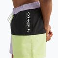 Men's O'Neill Wilder Colorblock 16'' sonnigen Kalk Farbe Block schwimmen Shorts 5