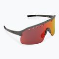 Rogelli Ventro Polarized grau/bordeaux/rot revo Sonnenbrille 2