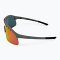 Rogelli Ventro Polarized grau/bordeaux/rot revo Sonnenbrille 5
