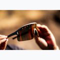 Rogelli Ventro Polarized grau/bordeaux/rot revo Sonnenbrille 4