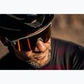 Rogelli Ventro Polarized grau/bordeaux/rot revo Sonnenbrille 5