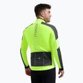 Fahrradjacke Herren Rogelli Essential Winter Hi Vis yellow 3