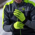 Herren Fahrradhandschuhe Rogelli Essential Winter Waterproop fluorescent yellow 3