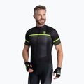 Fahrradtrikot Herren Rogelli Hero II yellow/black/grey