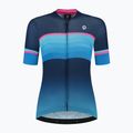 Fahrradtrikot Damen Rogelli Impress II blue/pink/black 3