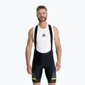 Fahrrad Shorts Herren Rogelli Hero II Bib Short yellow/grey/black