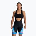 Fahrrad Shorts Damen Rogelli Impress II Bib Short blue/pink/black