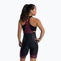 Fahrrad Shorts Damen Rogelli Impress II Bib Short burgundy/coral/black 2