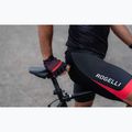 Rogelli Hero II Herren Radhandschuhe schwarz/rot/bordeaux 4