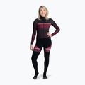 Damen Radfahren Longsleeve Rogelli Impress II bordeaux / koralle 2