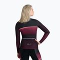 Damen Radfahren Longsleeve Rogelli Impress II bordeaux / koralle 3