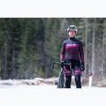 Damen Radfahren Longsleeve Rogelli Impress II bordeaux / koralle 7