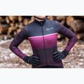 Damen Radfahren Longsleeve Rogelli Impress II bordeaux / koralle 9