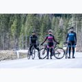 Damen Radfahren Longsleeve Rogelli Impress II bordeaux / koralle 11