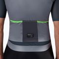 Herren-Radtrikot Rogelli Fast grau / turguoise 5