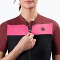 Radtrikot Damen Rogelli Core Block W black/bordeaux/pink 4