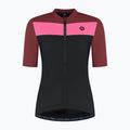 Radtrikot Damen Rogelli Core Block W black/bordeaux/pink 7