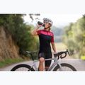 Damen-Fahrradtrikot Rogelli Core Block W black/bordeaux/pink 10