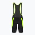 Rogelli Core Bib Short Herren Radhosen schwarz/fluorgelb 7