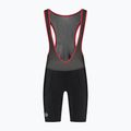 Rogelli Core Bib Short Herren Radhosen schwarz/rot 6