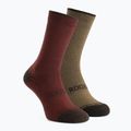 Socken Rogelli Wool Wintersocks 2 Paar burgundy/brown