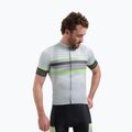Herren-Fahrradtrikot Rogelli Hero II grey/lime