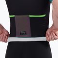 Herren-Fahrradtrikot Rogelli Fast black/teal/green 4