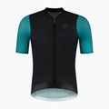 Herren-Fahrradtrikot Rogelli Fast black/teal/green 6