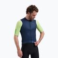 Herren-Fahrradtrikot Rogelli Fast blue/lime