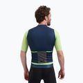Herren-Fahrradtrikot Rogelli Fast blue/lime 2