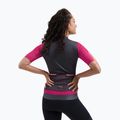 Radtrikot Damen Rogelli Fast ebony/pink/coral 2