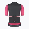 Damen-Fahrradtrikot Rogelli Fast ebony/pink/coral 7