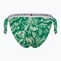 Tommy Hilfiger Cheeky Side Tie Bikini Bottom Print vintage tropisch olympisch grün 2