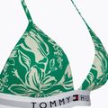 Tommy Hilfiger Triangle Fixed Foam Print Badeanzug Top vinted tropischen olympischen grün 3