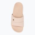Tommy Hilfiger Damen Platform Pool Slide rosa Blüte Flip-Flops 5