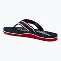 Tommy Hilfiger Im Graphic Beach Sandal Damen Flip Flops Space Blau 3