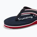 Tommy Hilfiger Im Graphic Beach Sandal Damen Flip Flops Space Blau 7
