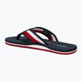 Herren Tommy Hilfiger Corporate Beach Sandale Wüste Himmel Flip Flops 3