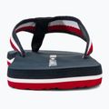 Herren Tommy Hilfiger Corporate Beach Sandale Wüste Himmel Flip Flops 6
